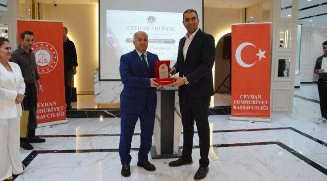 Ceyhan’da Yargı Mensuplarına Vefa Gecesi