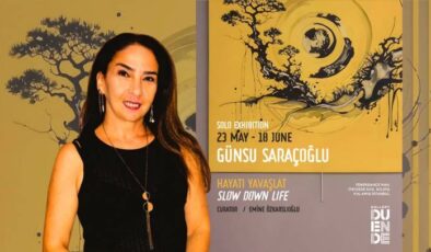 Günsu Saraçoğlu’nun “Slow Down Life / Hayatı Yavaşlat” Sergisi İstanbul’da Açıldı