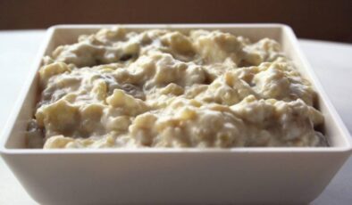 Bebekler İçin Besleyici: Tavuk Patates Patlıcan Püresi (+6 Ay)
