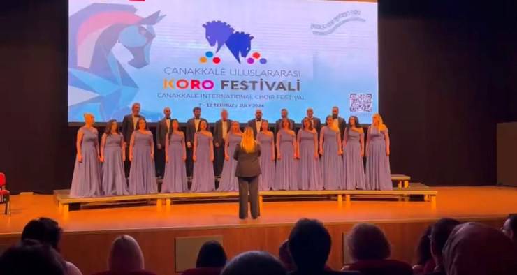 Çokfonik Koro Çanakkale’den Ödüllerle Dönüyor