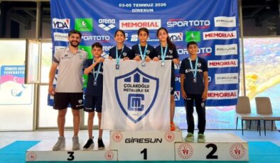 Çolakoğlu Metalurji Spor Kulübü Yüzücülerinden Gururlandıran Başarı