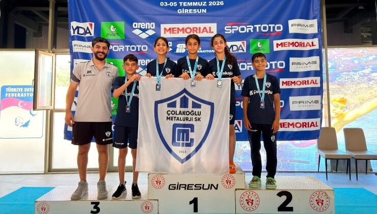 Çolakoğlu Metalurji Spor Kulübü Yüzücülerinden Gururlandıran Başarı