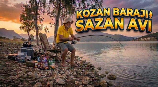 Kozan Barajı’nda Sazan Avı! – Onların Kurallarına Göre Oynadık – Akşam Suyunda Ziller Hic Susmadı!