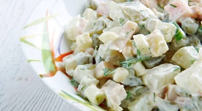 Sirkeli ve Elmalı Gurme Patates Salatası Tarifi