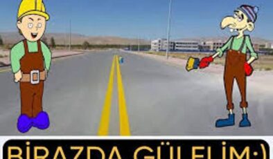 Temel’in Yol Boyama İmtihanı