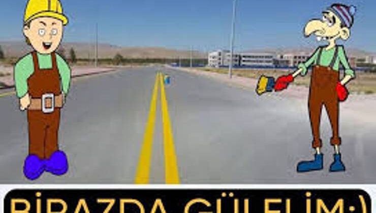 Temel’in Yol Boyama İmtihanı