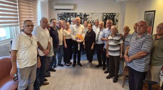 Anadolu Emekliler Derneği’nden Zeydan Karalar’a Geçmiş Olsun Ziyareti
