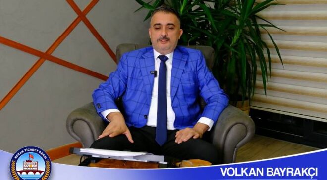 Haftanın Konuğu Kozan Ticaret Odası Başkan Adayı Volkan Bayrakçı