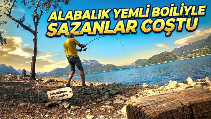 KOZAN BARAJINDA KÜÇÜK SAZANLARIN TATLI İSTİLASI! | Alabalık Peletli Soft Boilie İle Av
