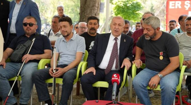Ümit Özdağ’dan Gazilere Ziyaret: “PKK Affı Kabul Edilemez, Türk Milletini Uyarmaya Devam Edeceğiz”