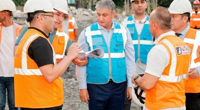 Vali Mustafa Yavuz, Kasım Gülek Köprüsü’nde Yürütülen Çalışmaları İnceledi