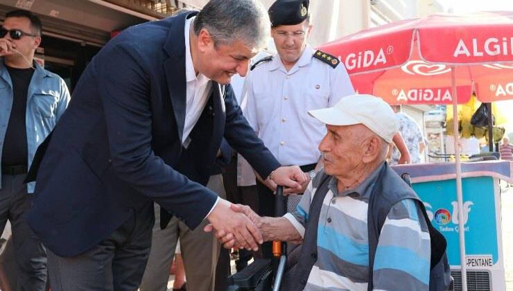 Vali Mustafa Yavuz’dan Yüreğir’de Esnaf Ziyareti