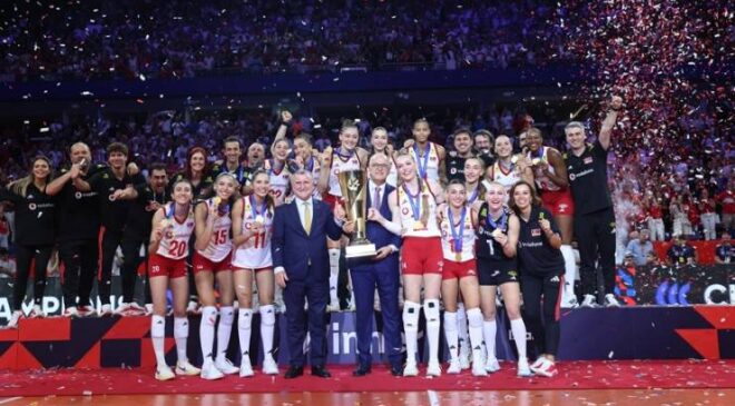 Filenin Sultanları Üst Üste İkinci Kez Avrupa Şampiyonu