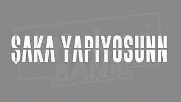 Şaka yapıyorsun