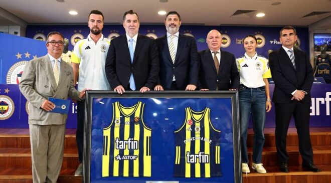 Tarfin, Fenerbahçe Erkek ve Kadın Basketbol Takımlarının sponsoru oldu
