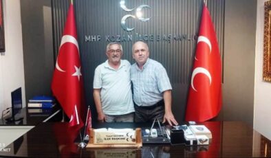Türkeş Manga’dan MHP Kozan İlçe Başkanı Yusuf Seğmen’e Ziyaret