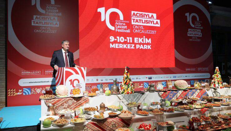 10. Uluslararası Adana Lezzet Festivali Gala Yemeği Adana Müzesi’nin Tarihi Atmosferinde Düzenlendi