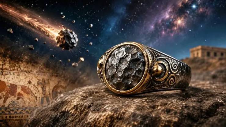 4000 Yıllık Antik Yüzüklerde Dünya Dışı Metal Keşfi