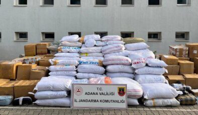 Adana’da 18 Milyon TL Değerinde Kaçak Tütün Ele Geçirildi