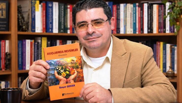 Başar Şeker’den üçüncü kitap: “Avuçlarımda Mevsimler”