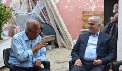 Ceyhan Kaymakamı Kurtyemez’den 1 Ekim Dünya Yaşlılar Günü Ziyareti