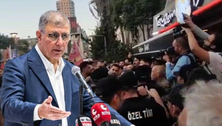 İzmir’de Cemil Tugay Protestosuna Polis Müdahalesi
