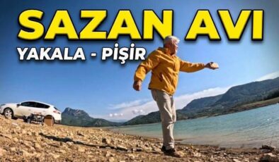 Kozan Barajı Sazan Avı Yakala – Pişir