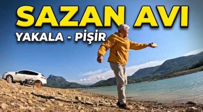 Kozan Barajı Sazan Avı Yakala – Pişir