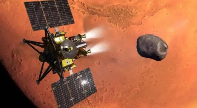 Mars’ın Uydusu Phobos’tan Dünya’ya Uzay Tarihinde Bir İlk