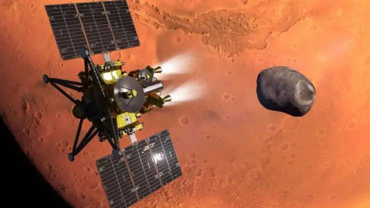 Mars’ın Uydusu Phobos’tan Dünya’ya Uzay Tarihinde Bir İlk
