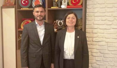 Mehmet Enes Göçer’den Kevser Ofluoğlu’na Ziyaret