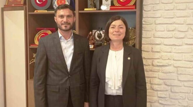 Mehmet Enes Göçer’den Kevser Ofluoğlu’na Ziyaret