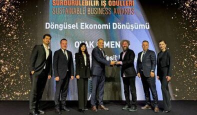 OYAK Çimento’ya “Döngüsel Ekonomi Dönüşümü” Ödülü