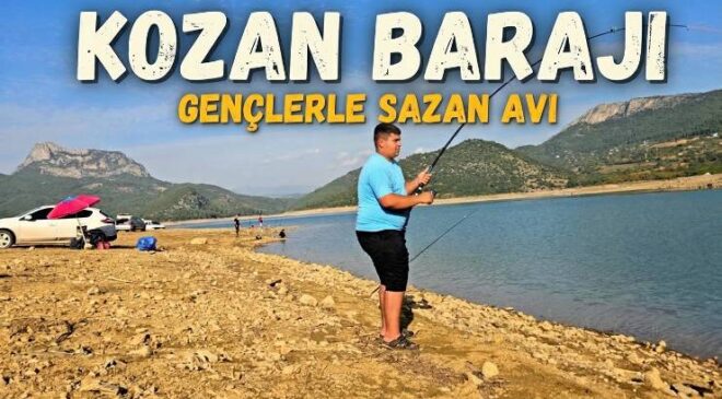 Sazan Avı Kozan Barajı / Gençler Sahneye Çıktı