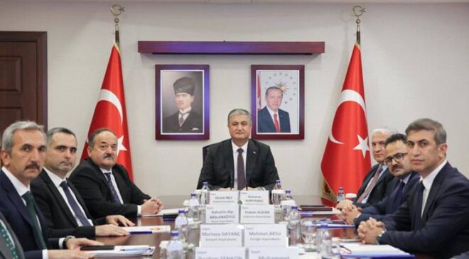 Vali Mustafa Yavuz Kaymakamlarla Bir Araya Geldi