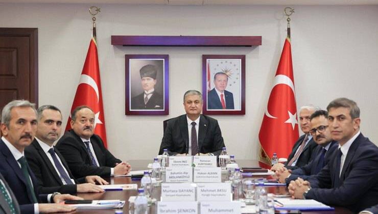 Vali Mustafa Yavuz Kaymakamlarla Bir Araya Geldi